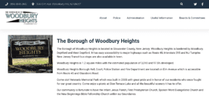 Borough of Woodbury Heights Screenshot