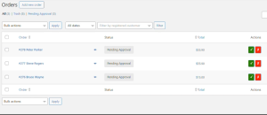 Order Confirmation Plugin screenshot