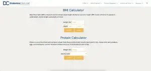 DiabetesCare Calculators